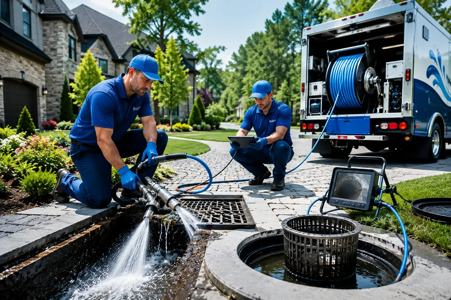 Local outdoor drain cleaning professionals in Mount Holly, NC